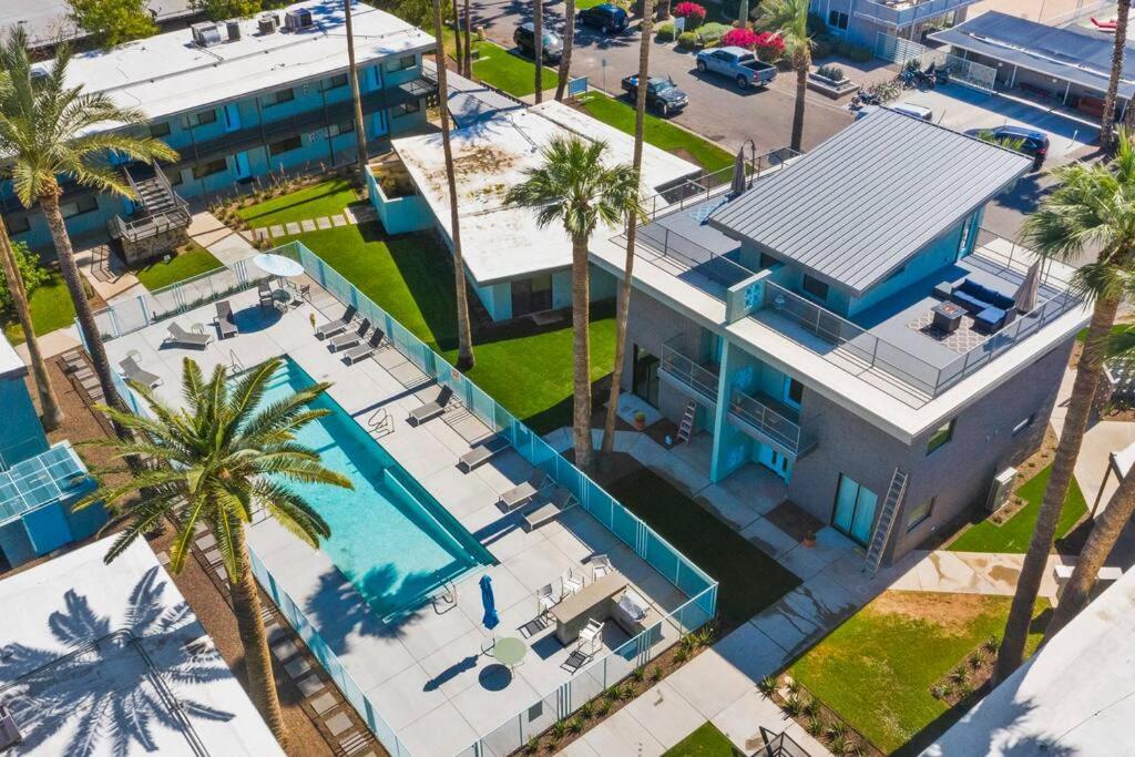 Large Studio Rooftop & Poolside - Walk To Old Town Scottsdale Exteriör bild